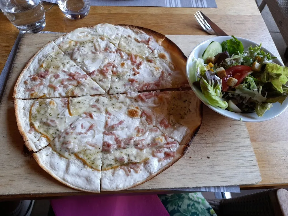 Tarte Flambée Au Fromage de Ribeauvillé
